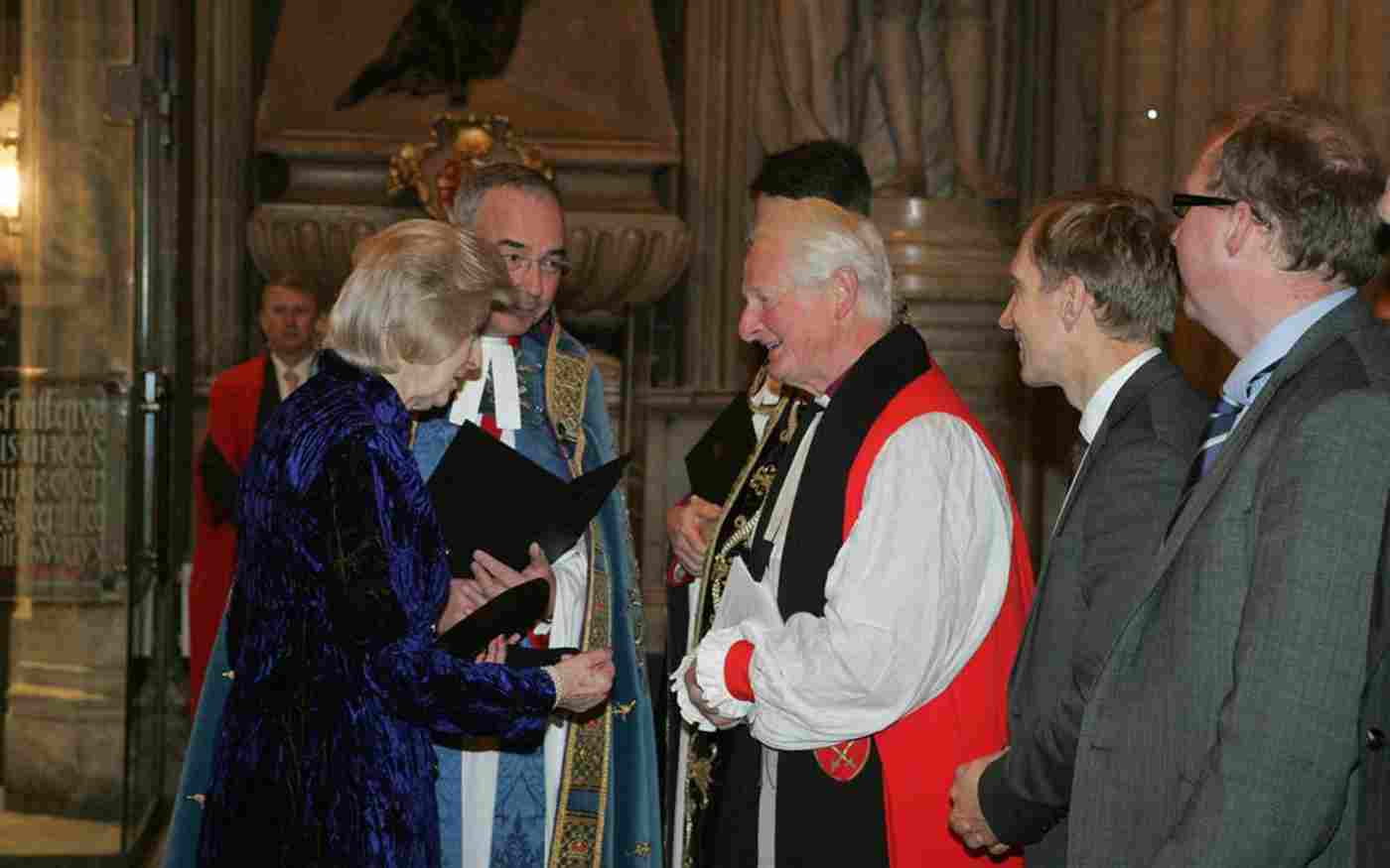 Princess Alexandra attends Whitehall Carol Service