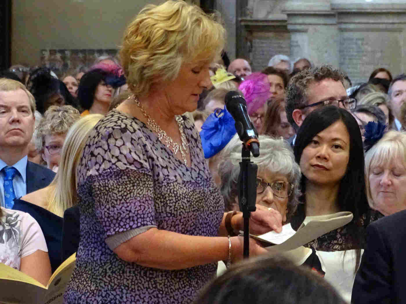 The daughter of Olive Belfield, former nurse, gives a Testimony on behalf of her mother