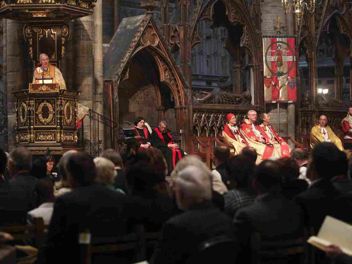 Evensong to celebrate the Feast of the Dedication of Westminster Abbey was held on Sunday 18th October