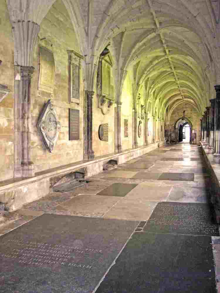 South cloister of the Abbey