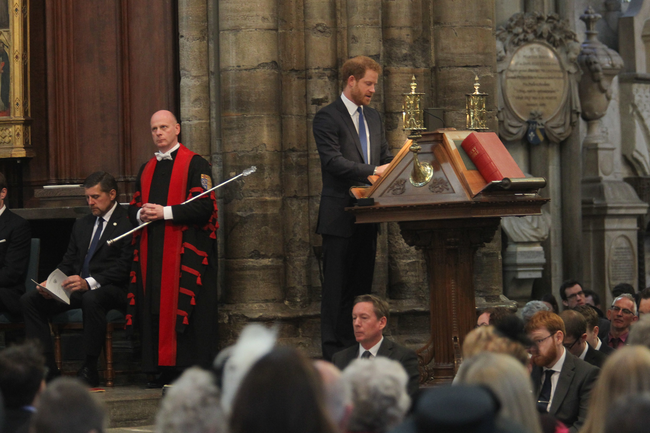 Prince Harry reads Revelation 21: 1-7