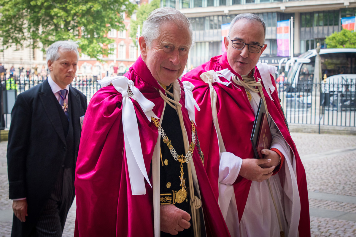 Prince of Wales attends Order of the Bath installation