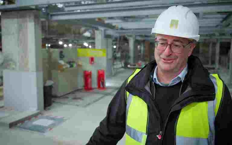 Building The King Charles III Sacristy
