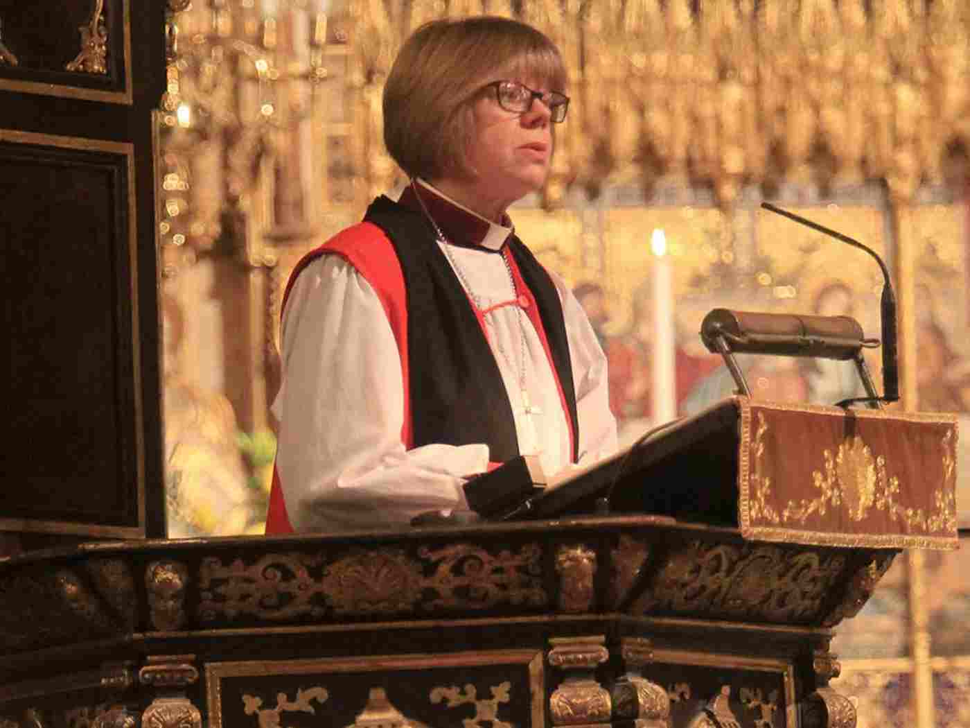 The Right Reverend and Right Honourable Dame Sarah Mullally DBE, Bishop of London, gives The Address