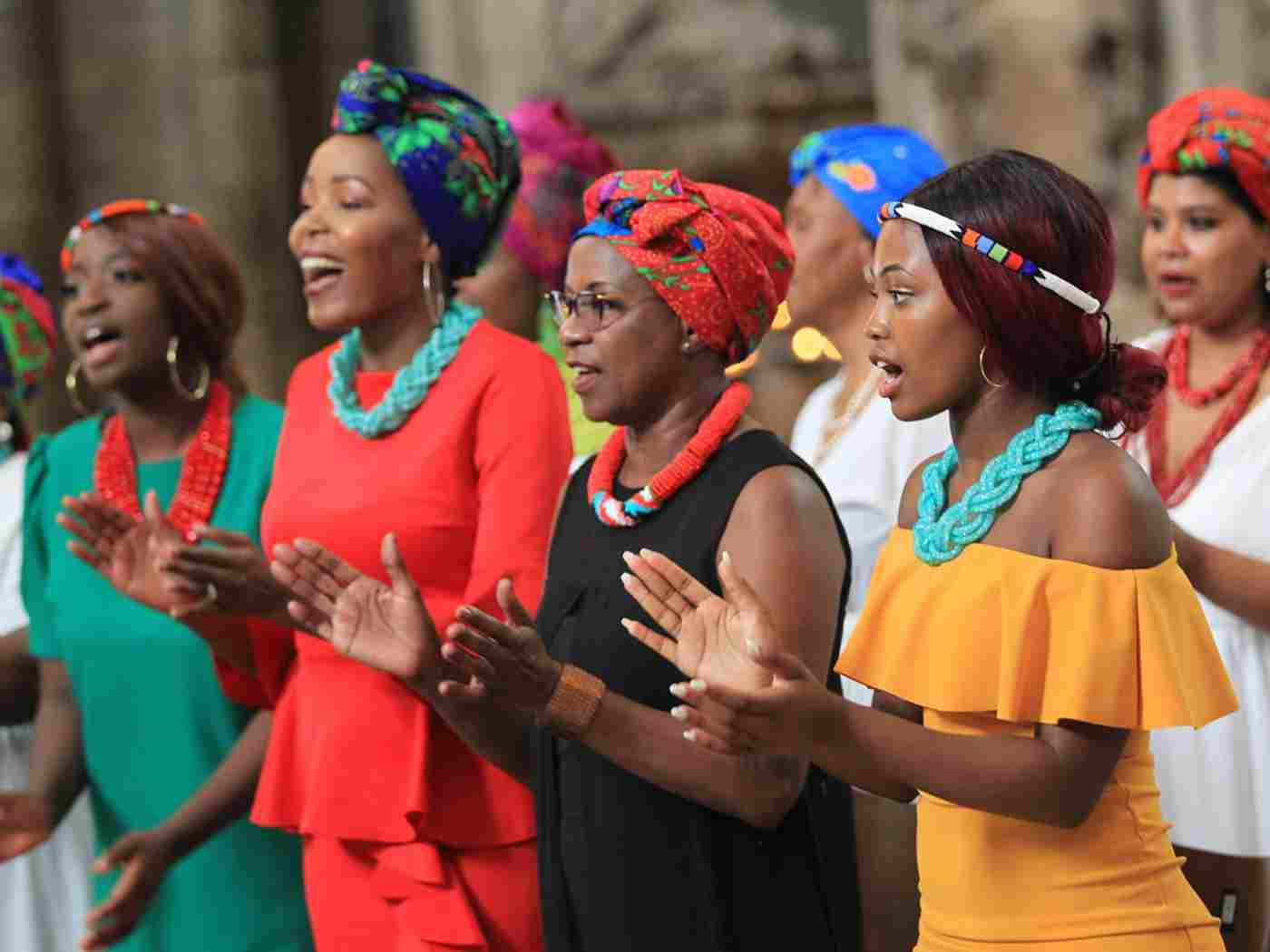 The Ubunye Choir sings (Something Inside) So Strong