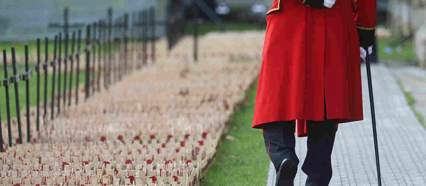 Field of Remembrance at Westminster Abbey