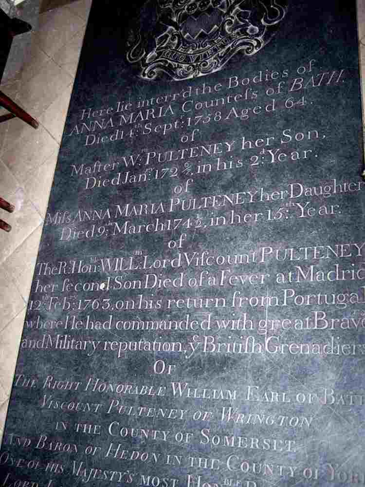 William Pulteney, Earl of Bath