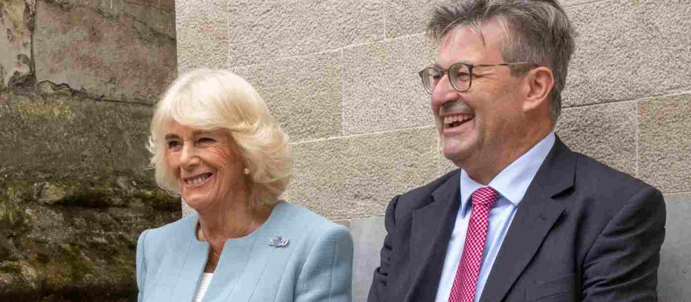 HM The Queen visits Abbey's Sacristy project