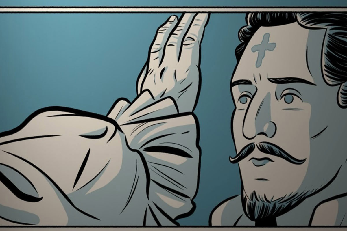 Still from Coronations: a two-minute film