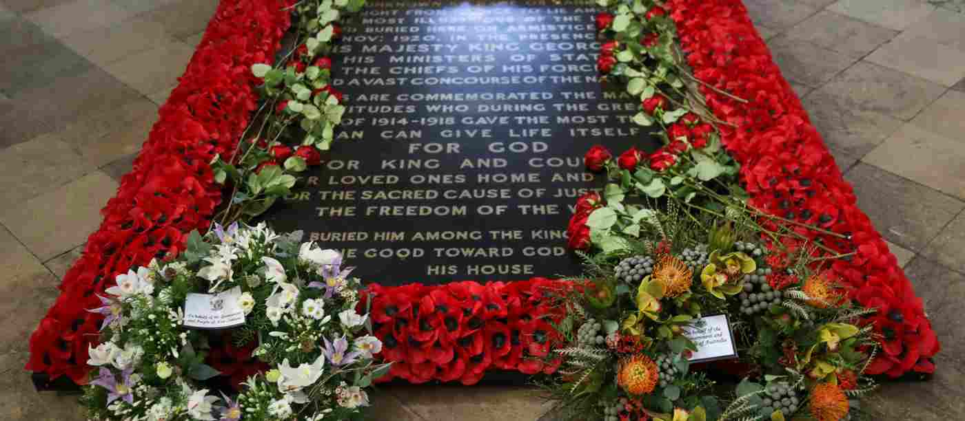 Wreath around the Grave of the Unknown Warrior