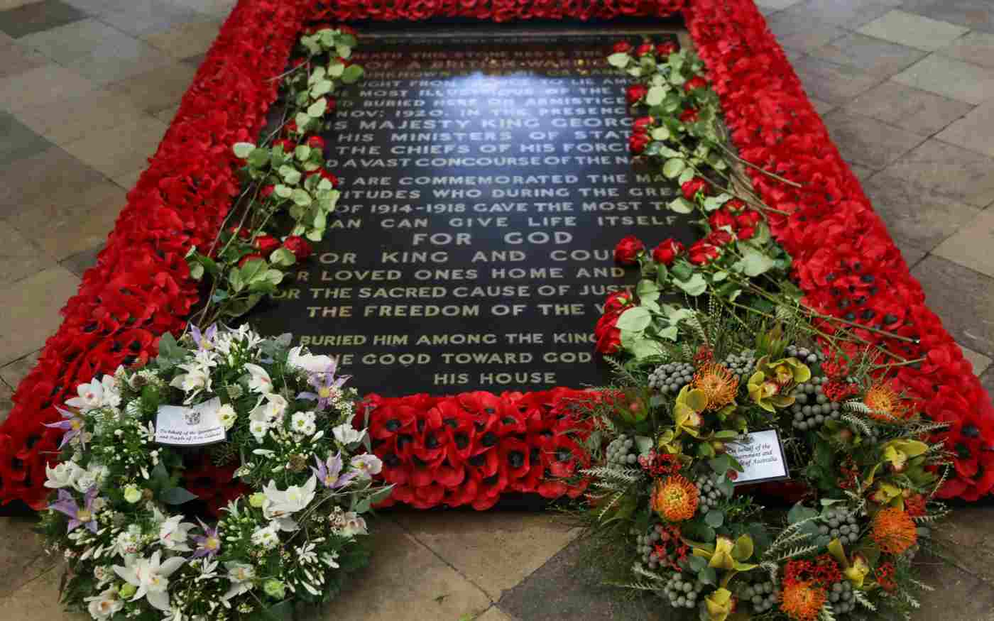 Wreath around the Grave of the Unknown Warrior