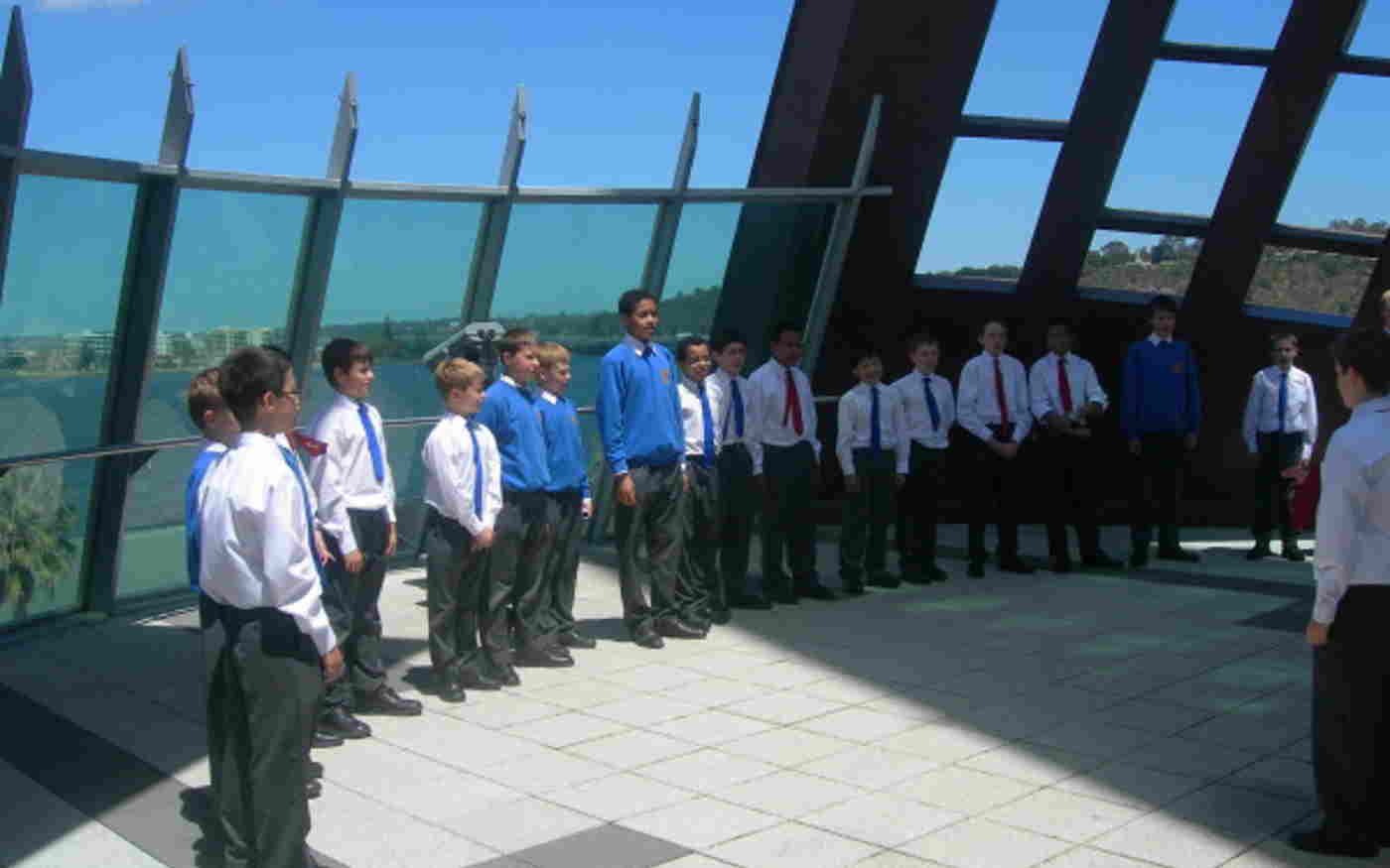 Rave reviews for Abbey choir