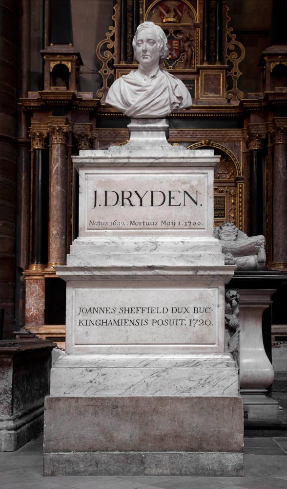 John Dryden Westminster Abbey