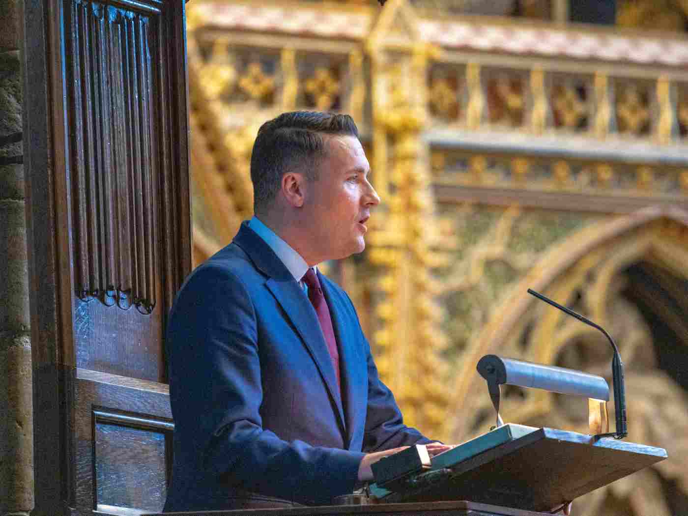 Wes Streeting MP read Matthew 25:31-40