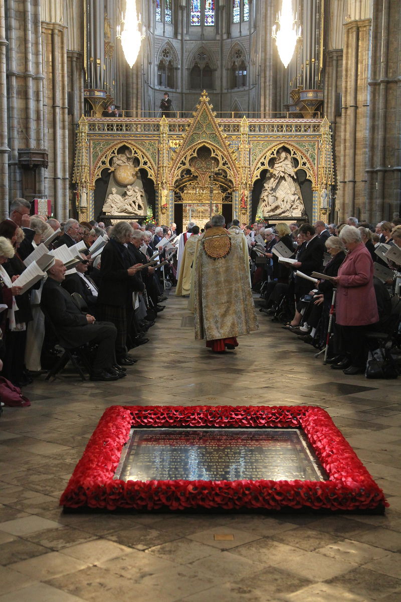 A Service of Thanksgiving to mark the Centenary of Blind Veterans UK was held at Westminster Abbey at Noon on Tuesday 6th October 2015