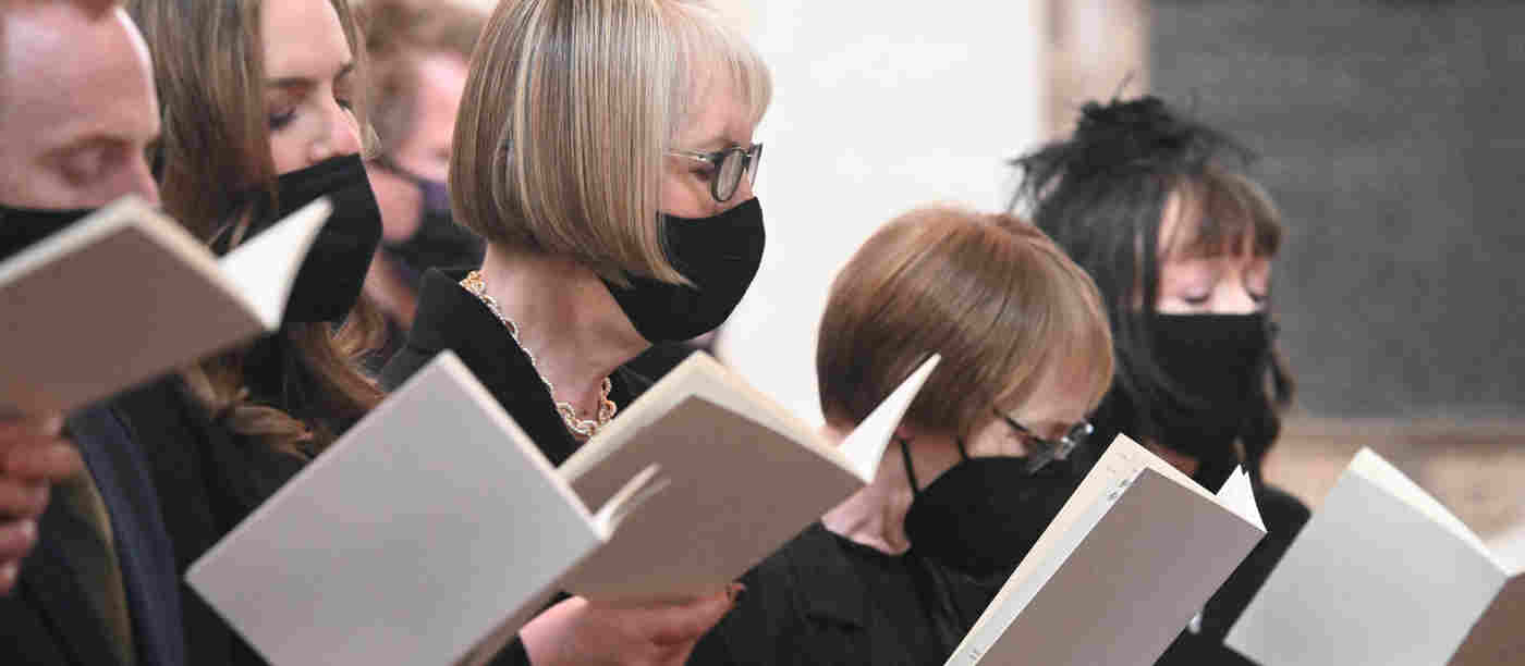 Former prime ministers attend funeral of Jack Dromey MP