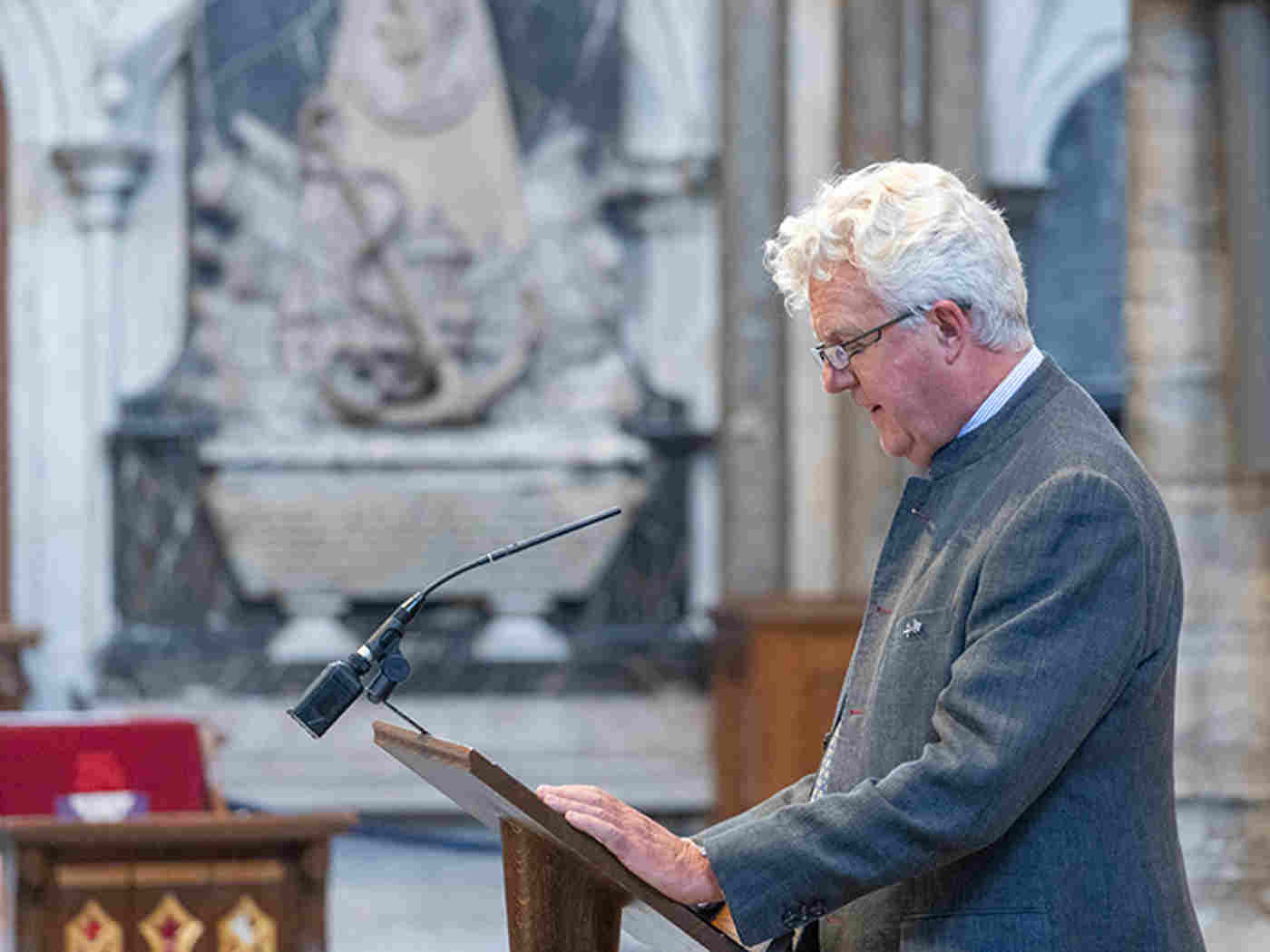 Chilean Navy Day 2024 Earl of Dundonald Reads from Psalm 107