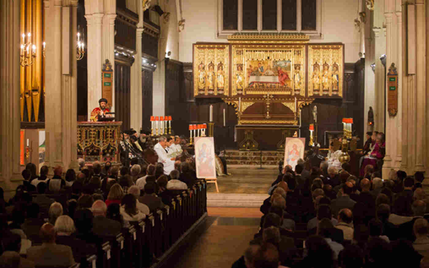 St Margaret's welcomes Coptic Christians for New Year service.