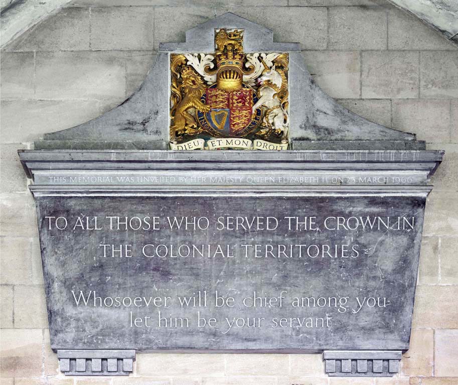 Colonial Territories Memorial