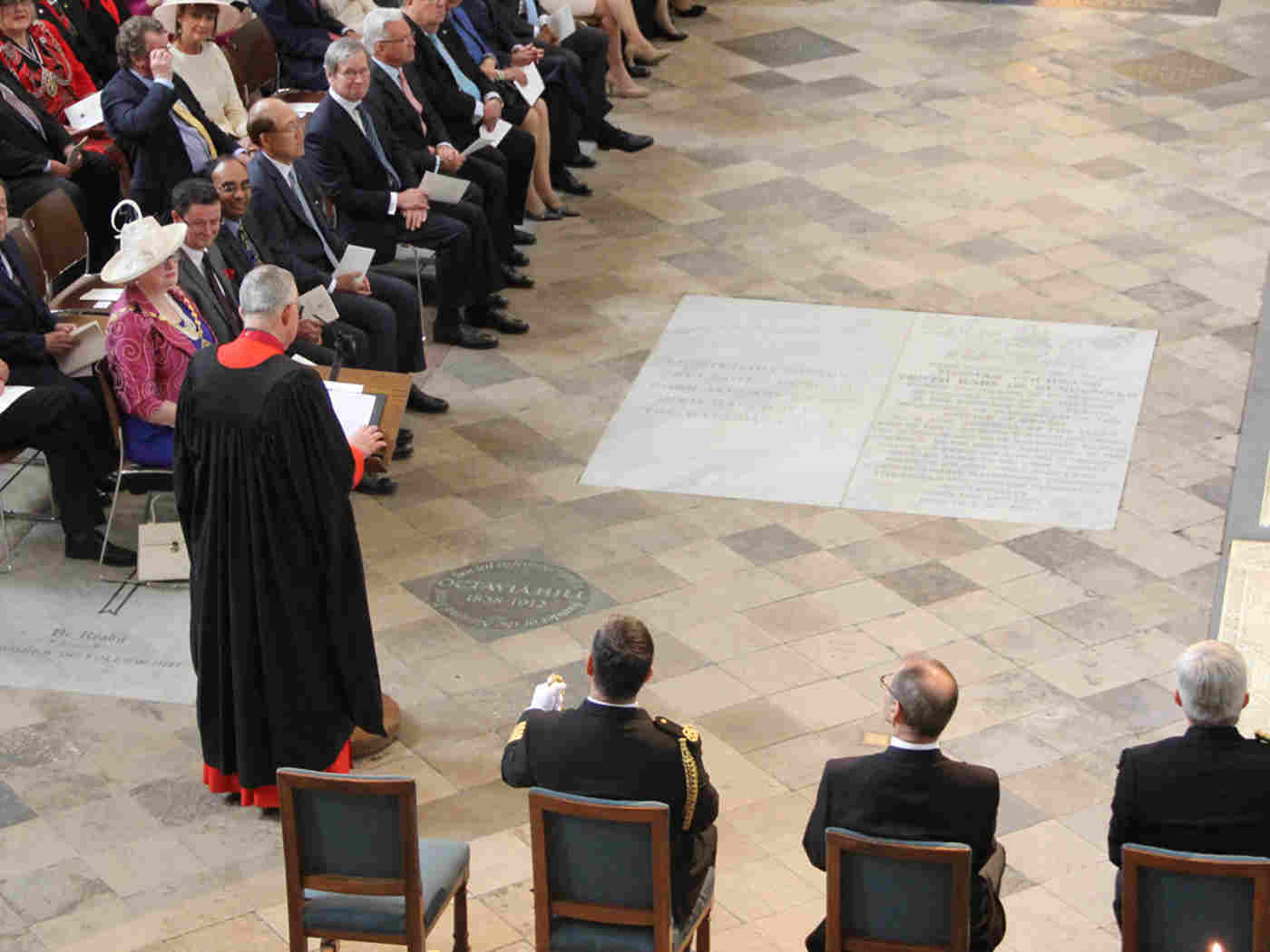 The Dean of Westminster gives The Welcome