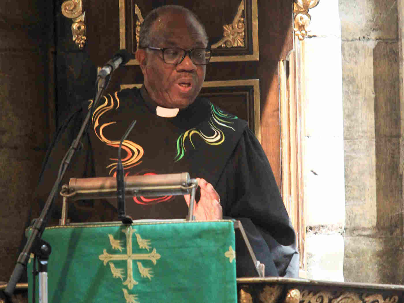 The Reverend Canon Joel Edwards gives The Address