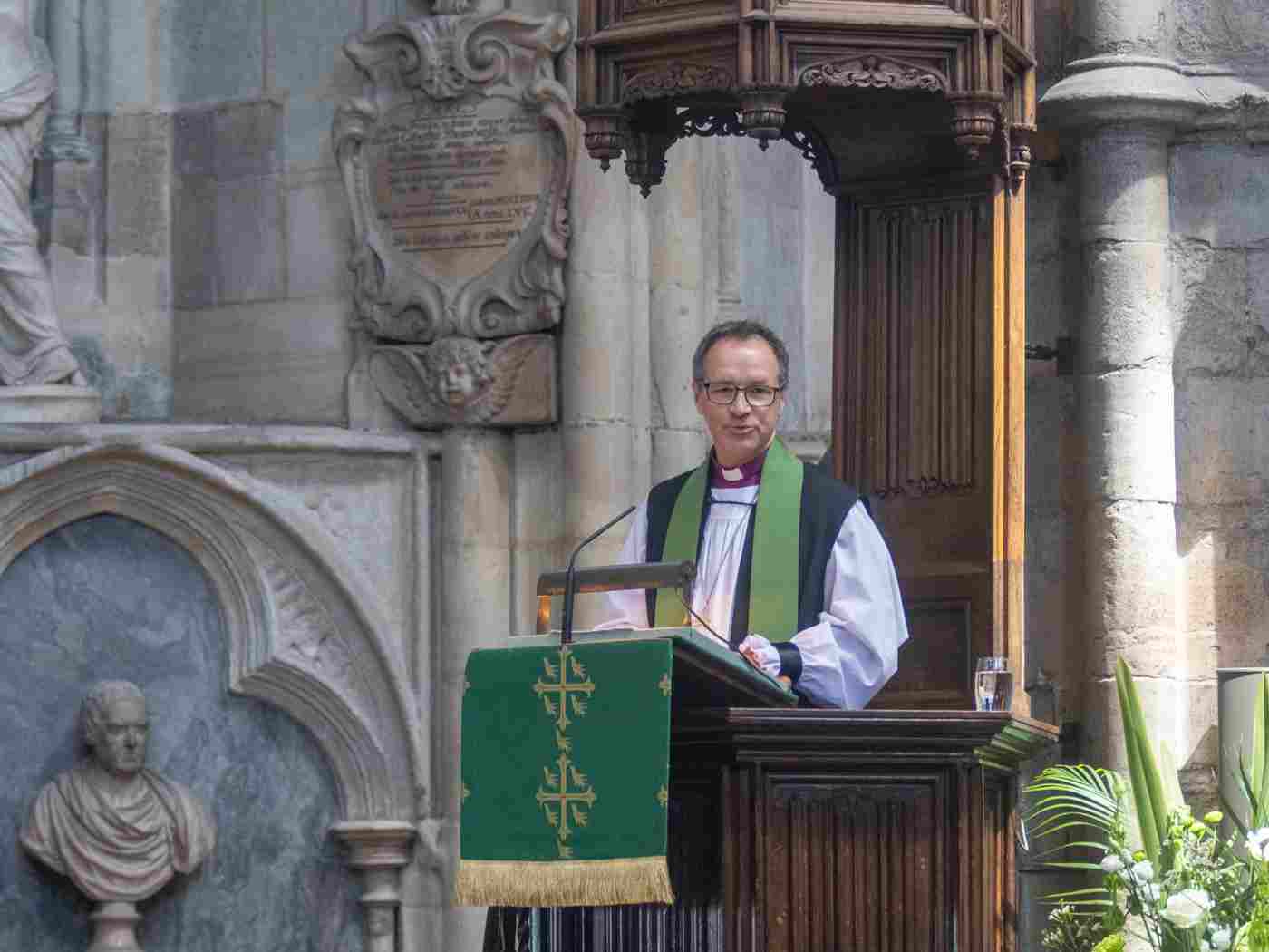 The Bishop of Kensington gives the Address