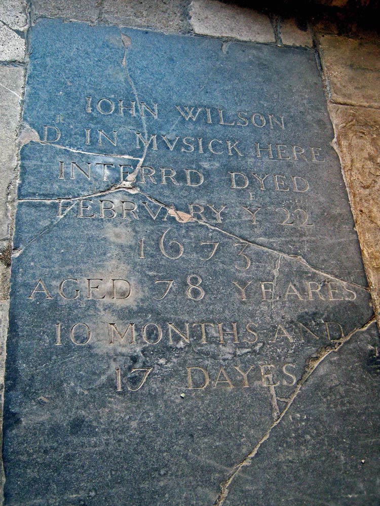 Dr John Wilson Westminster Abbey