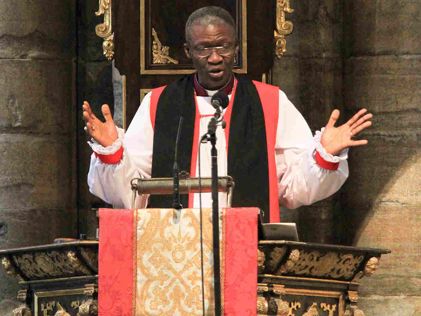 The Right Reverend Dr Karowei Dorgu, Bishop of Woolwich, gives The Address
