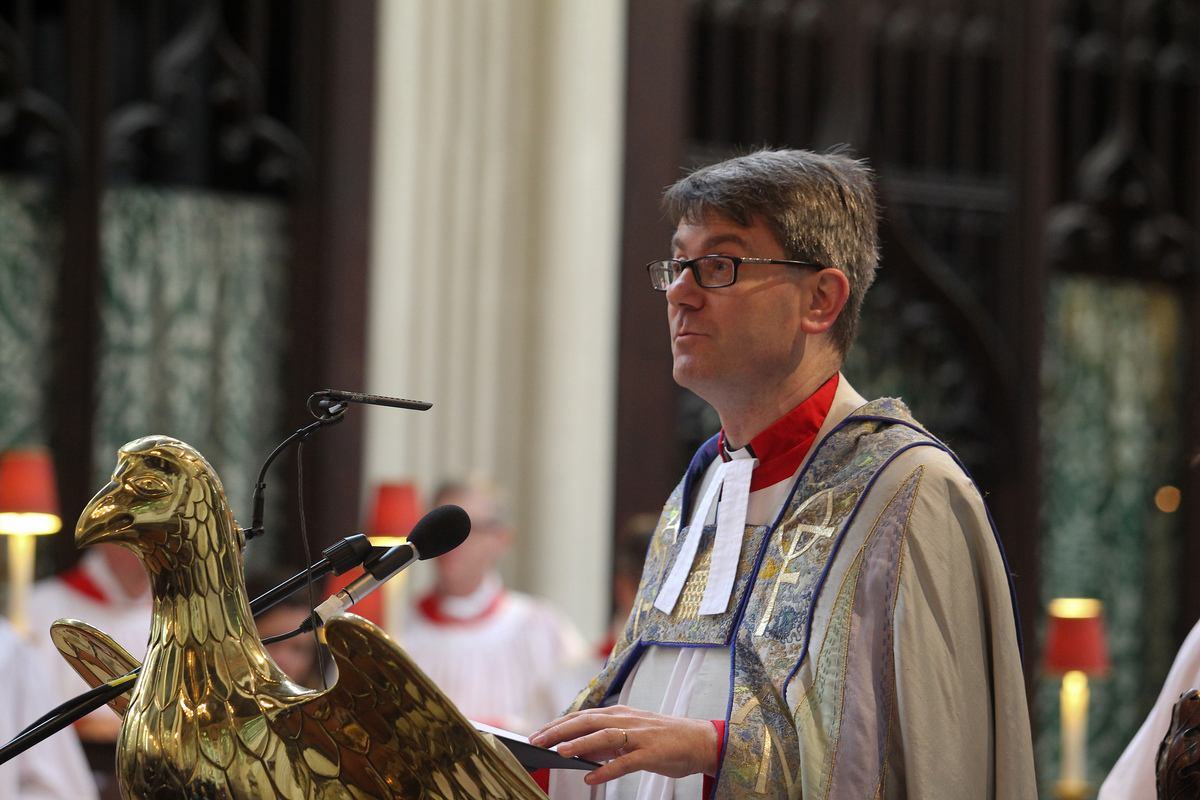 The service was conducted by the Venerable Andrew Tremlett, Rector of St Margaret's and Sub-Dean of Westminster Abbey, and the Reverend Prebendary Rose Hudson-Wilkin, Chaplain to the speaker of the House of Commons