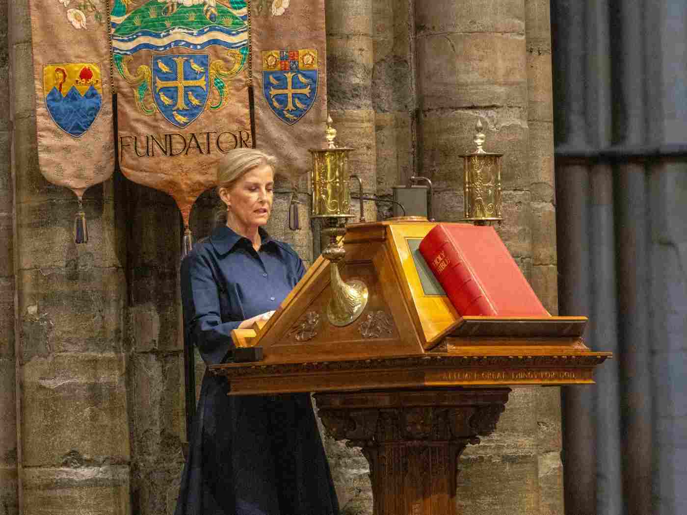 HRH The Duchess of Edinburgh read Luke 10:25-37
