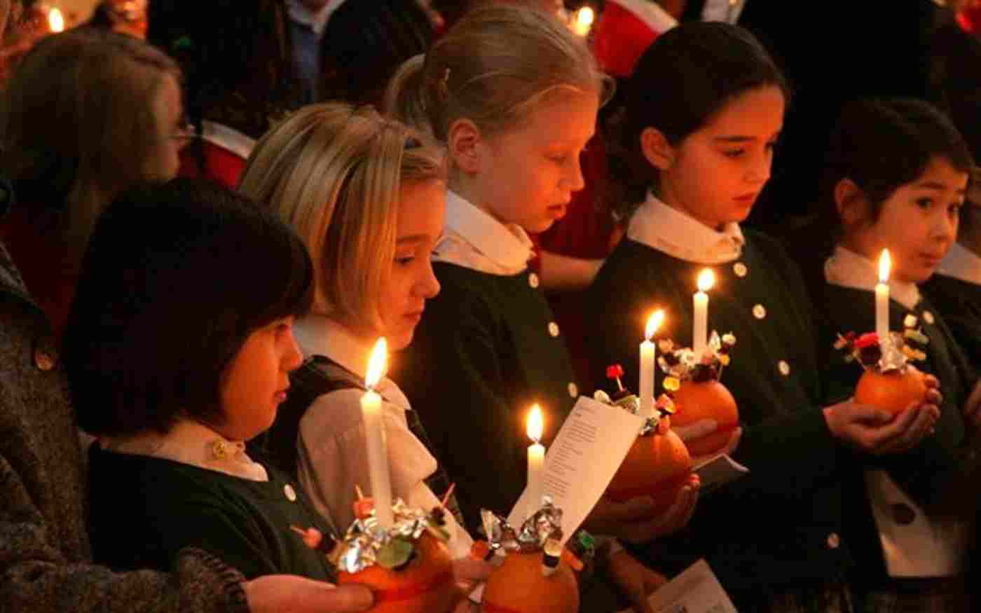 Abbey welcomes The Children’s Society to annual Christingle service