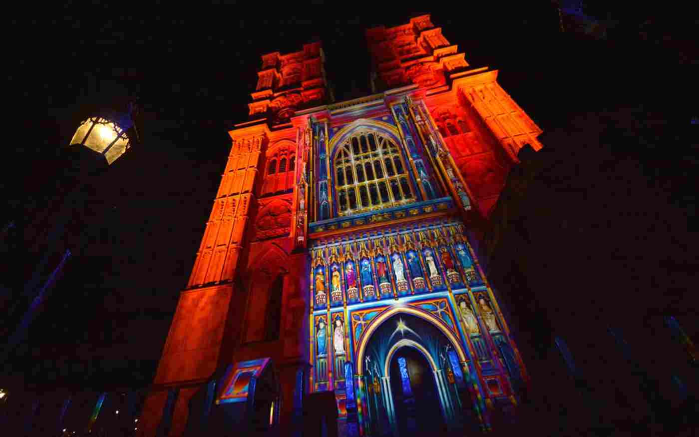 Celebrate Lumiere London at Westminster Abbey