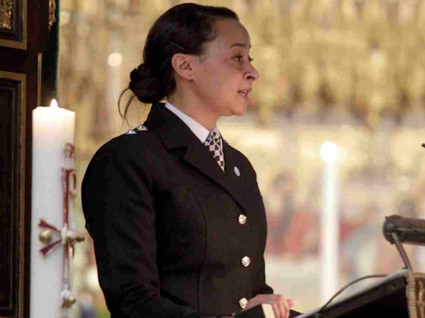 Inspector Leanne Alleyne gives a Testimony