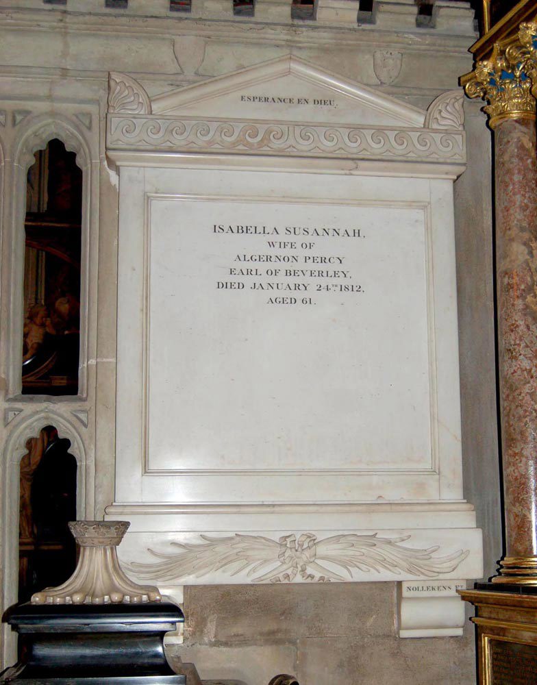 Elizabeth, Duchess of Northumberland & Percy family