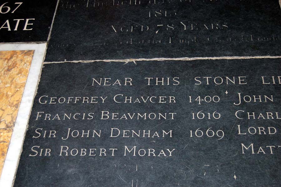 Sir Robert Moray Westminster Abbey