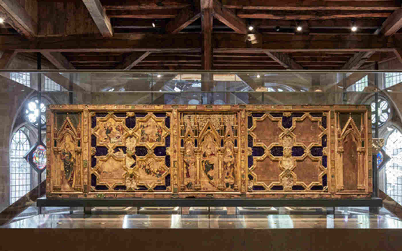 A display in the Queen's Diamond Jubilee Galleries