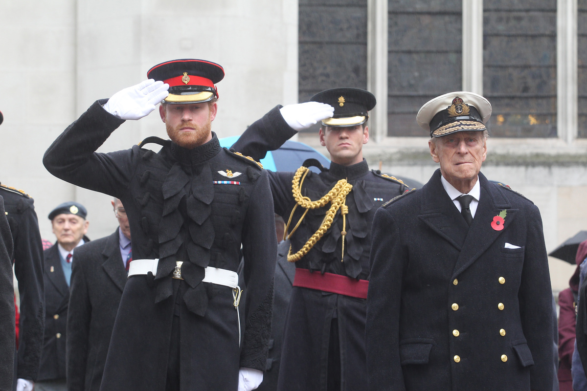 Duke of Edinburgh and Prince Harry Open 87th Field of Remembrance