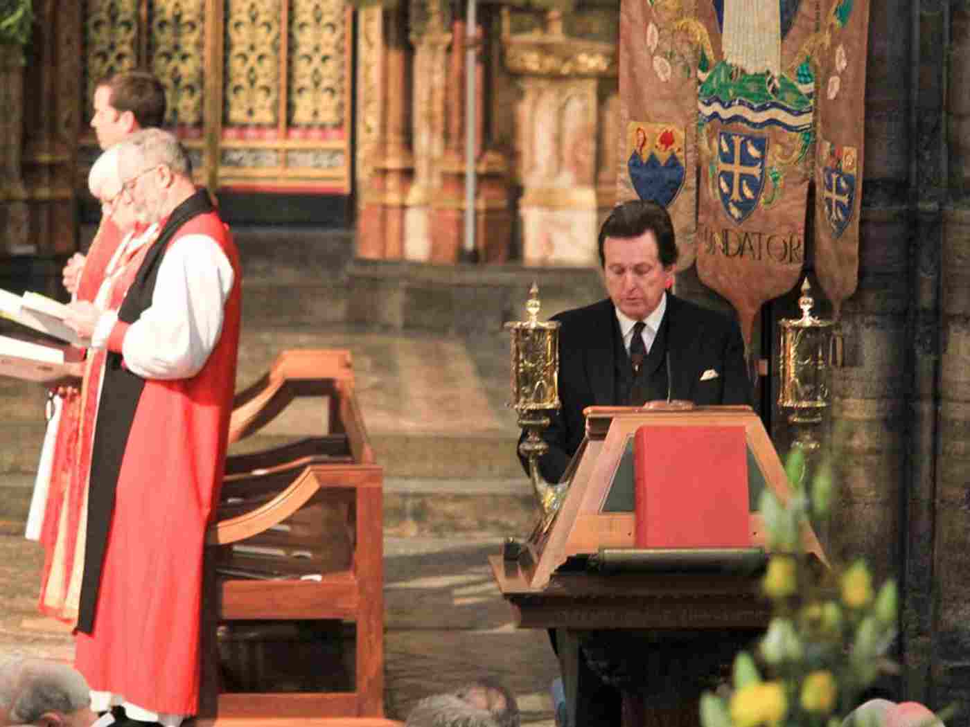 Lord Valentine Cecil says Collect of the Grenadier Guards