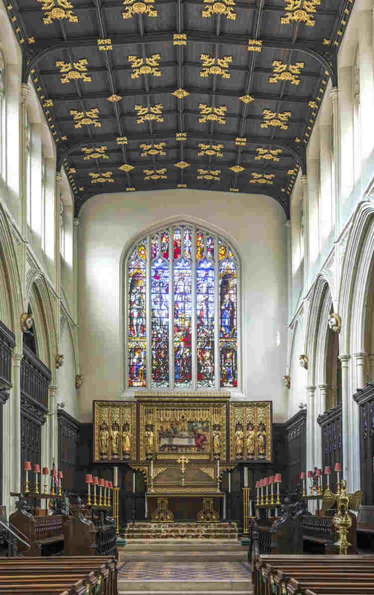 Chancel of St Margaret's church Westminster