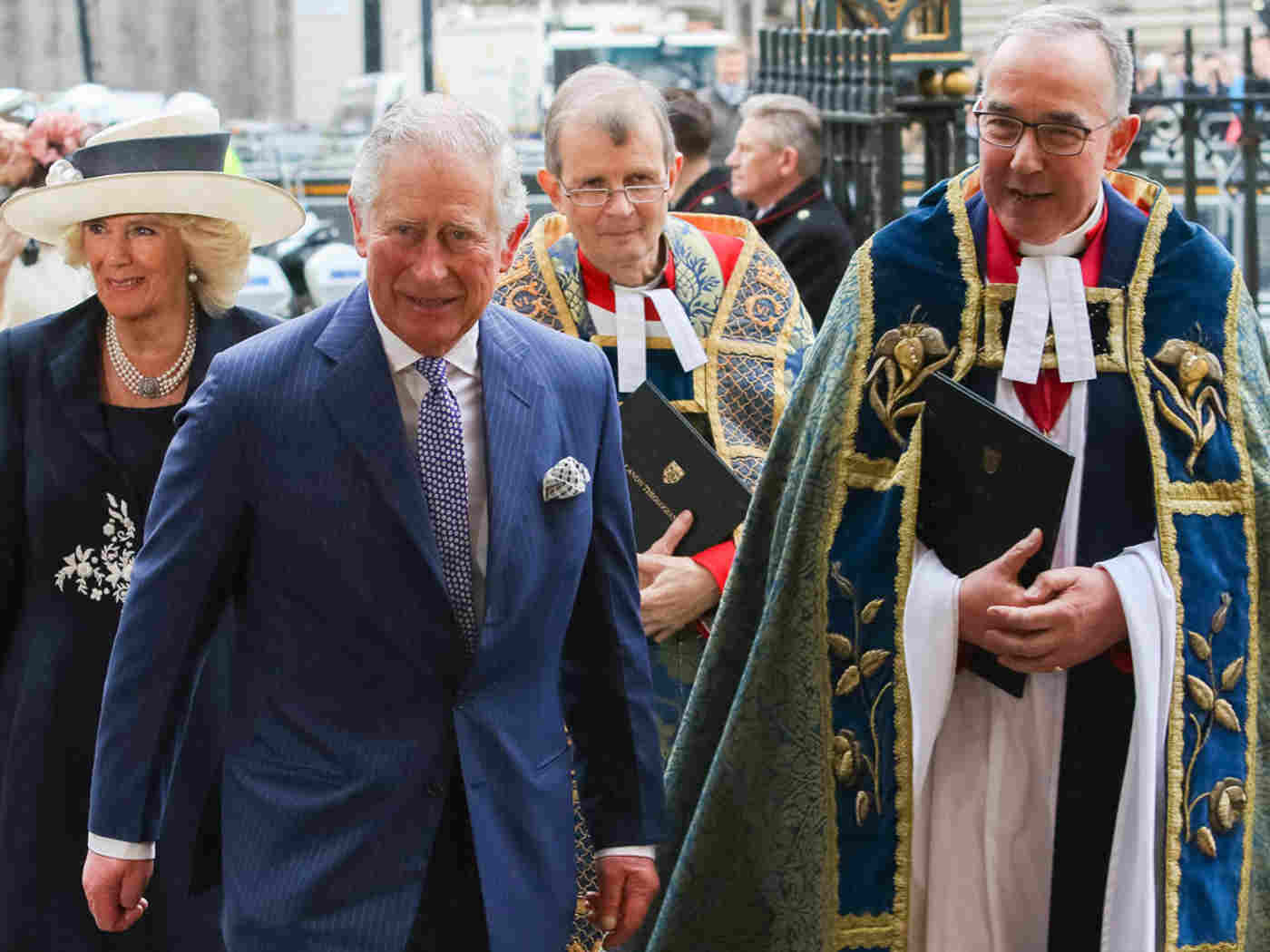 TRH The Prince of Wales and The Duchess of Cornwall arrive