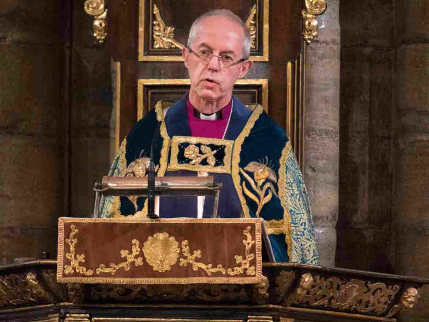 The Archbishop of Canterbury gives The Address