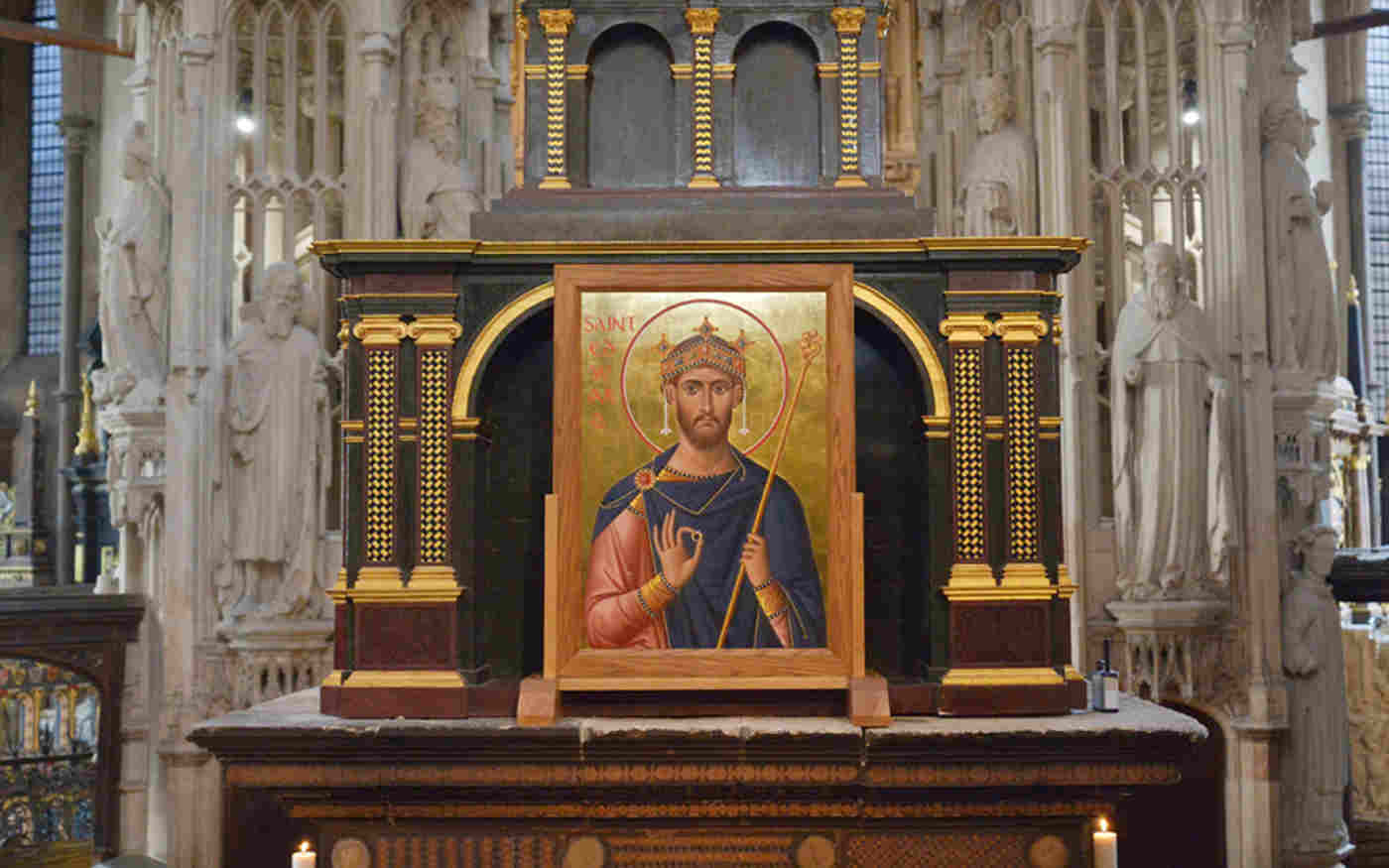 St Edward icon dedicated
