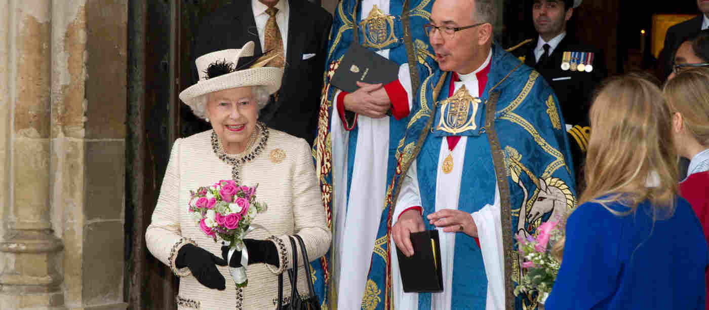 Queen Attends Commonwealth Day Observance
