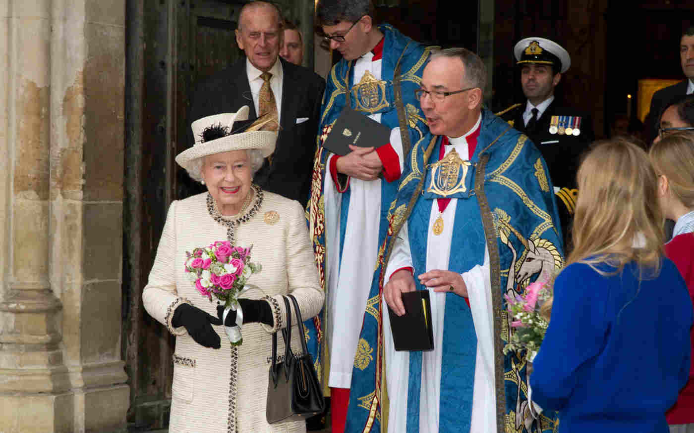 Queen Attends Commonwealth Day Observance