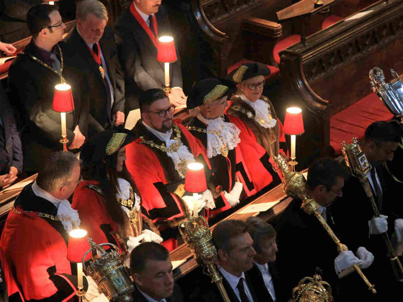 The Mayors of the London Boroughs in the Quire