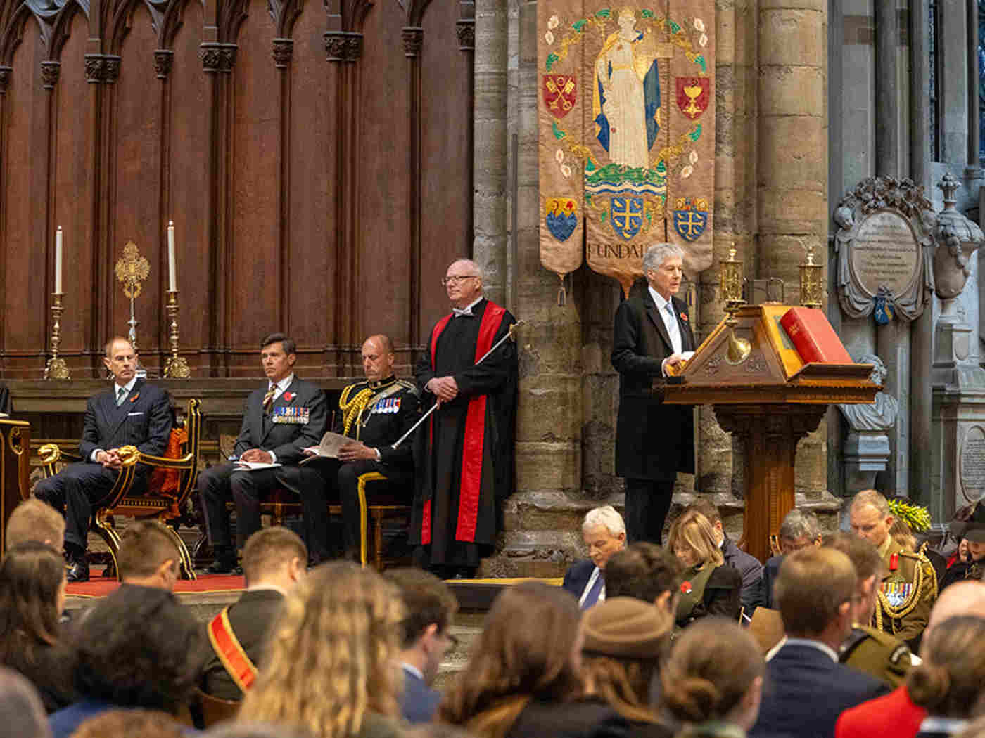 HE Mr Stephen Smith, High Commissioner of Australia read Revelation 21:1-4