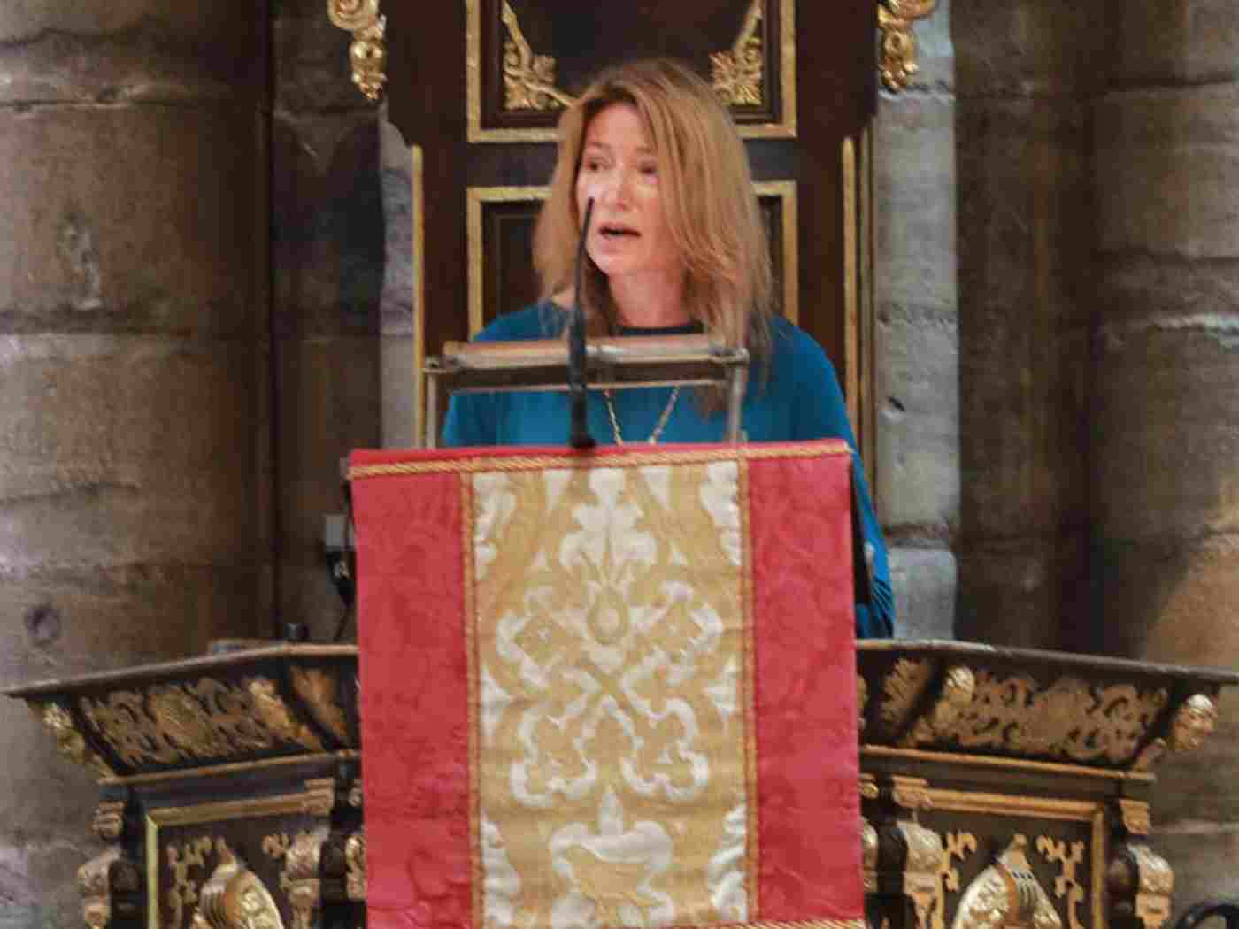 Suzanne, Lady Heywood of Whitehall, gives a tribute to her husband