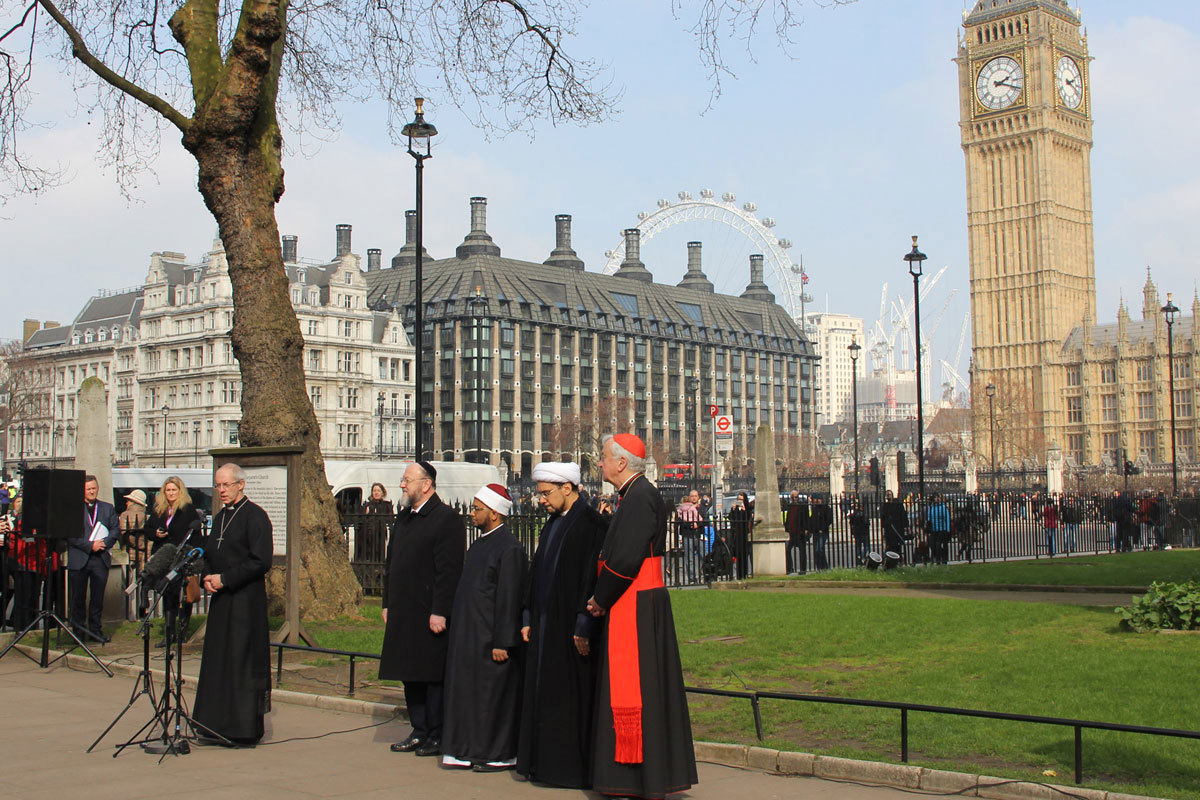 Faith Leaders' Vigil for Westminster Victims