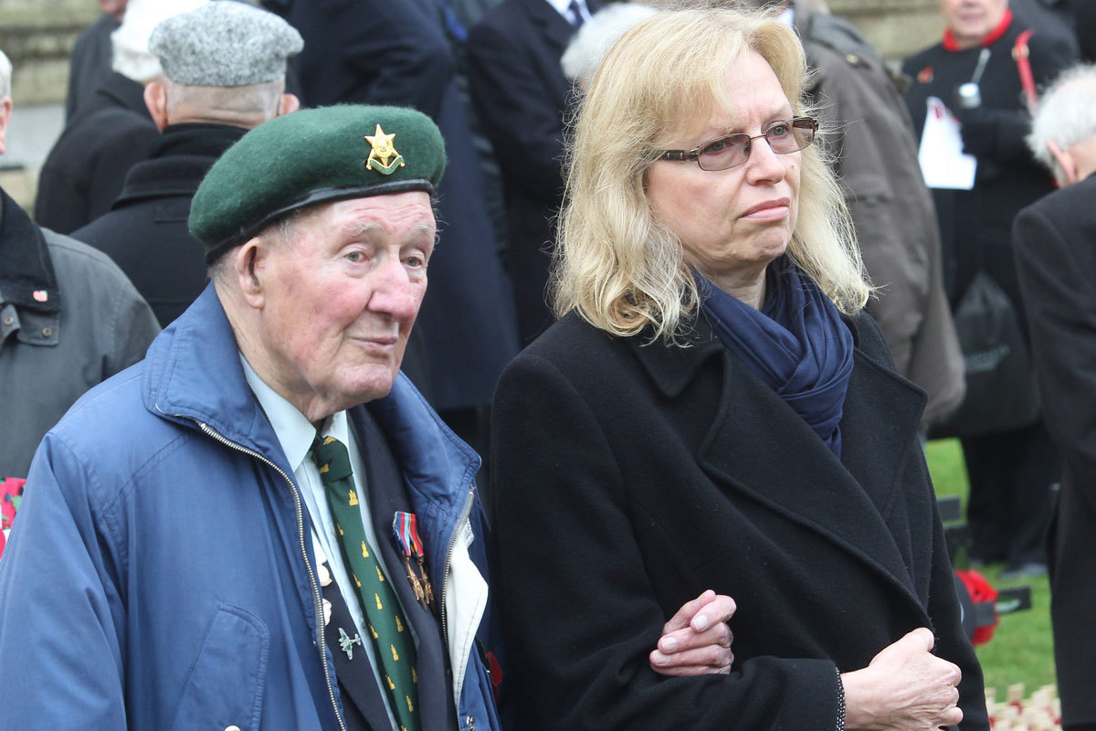 Guests at the Field of Remembrance