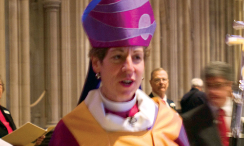 Katharine Jefferts Schori preaches at Abbey